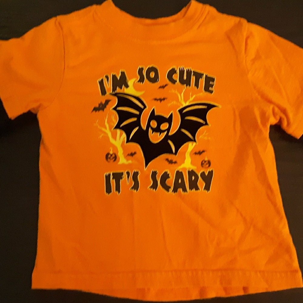Boys holloween longsleeve tshirt size 2t